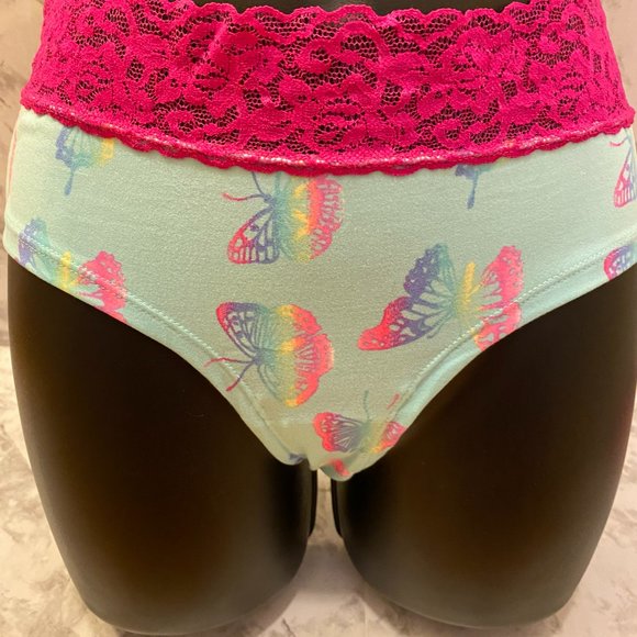 New Victoria's Secret Hiphugger Hipster All Over Lace Panty Box Lot Of 7 - Picture 9 of 16